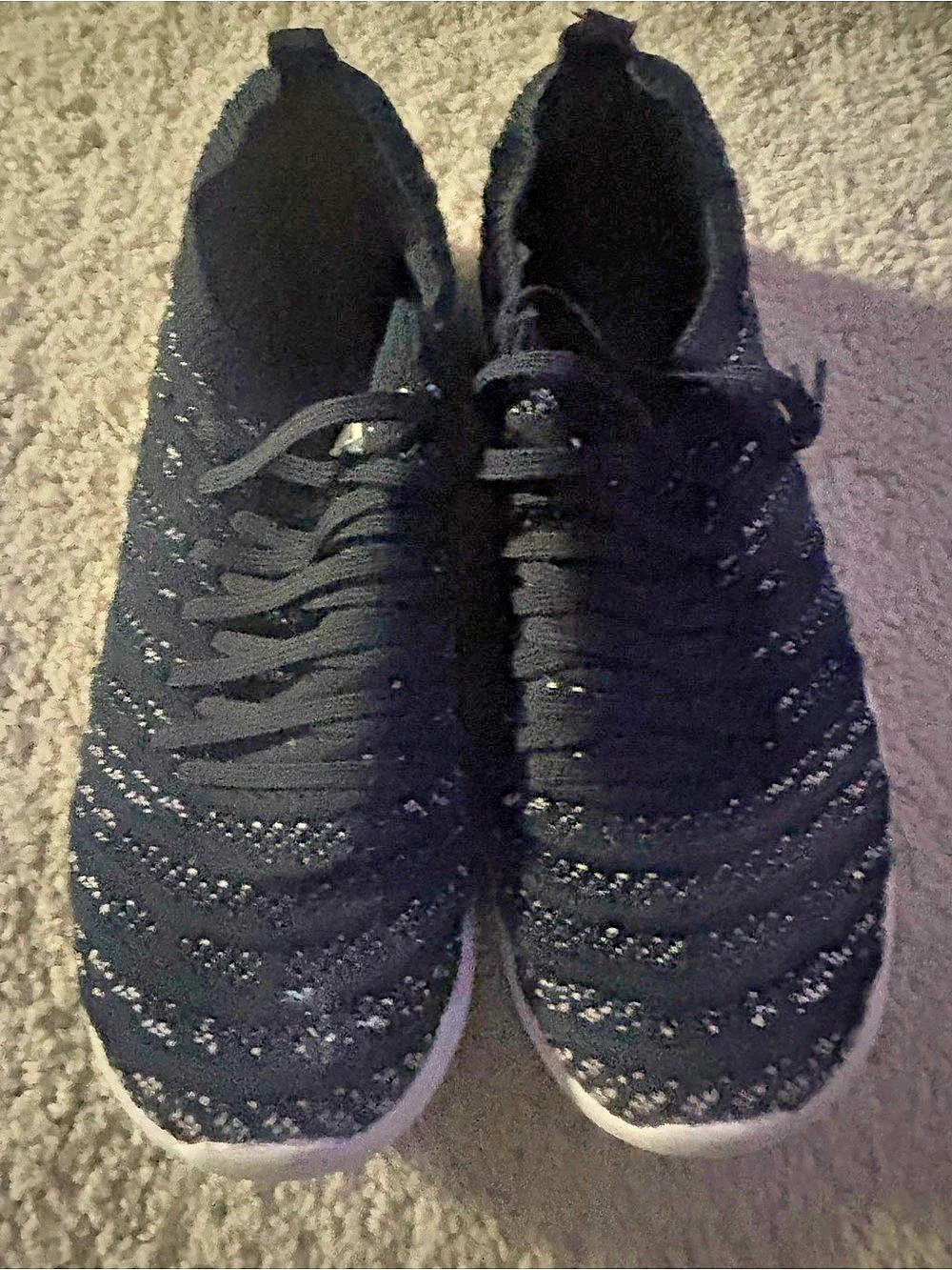 APL TechLoom Wave W Black Knit Sneakers US 6